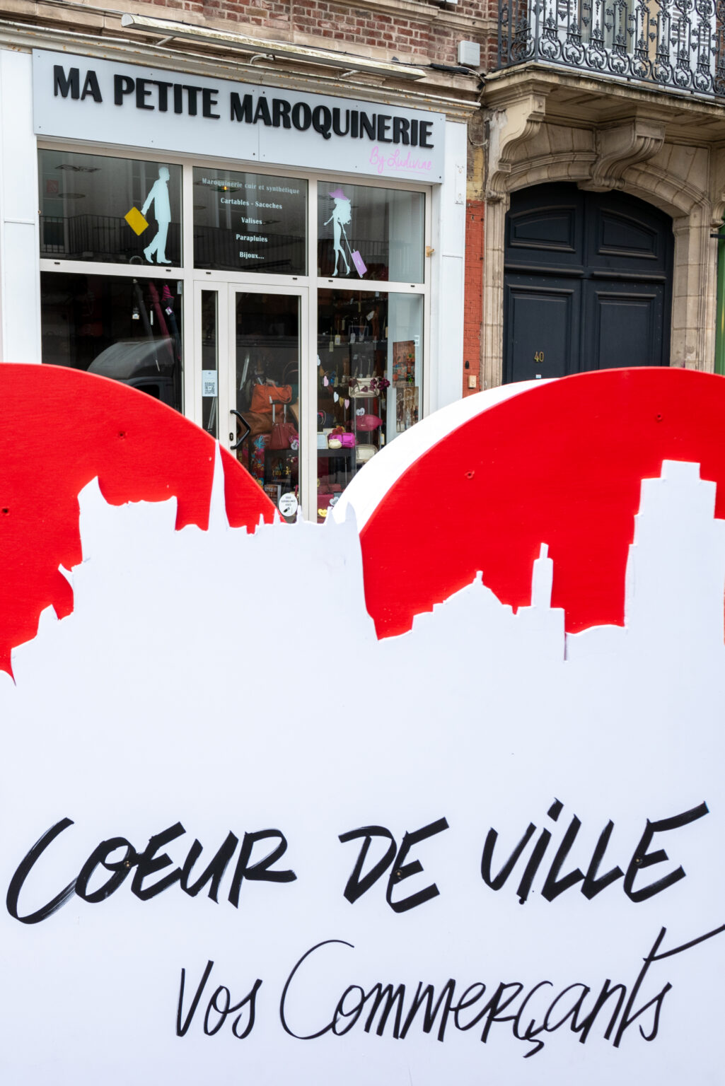 Plan zoomé coeur de ville